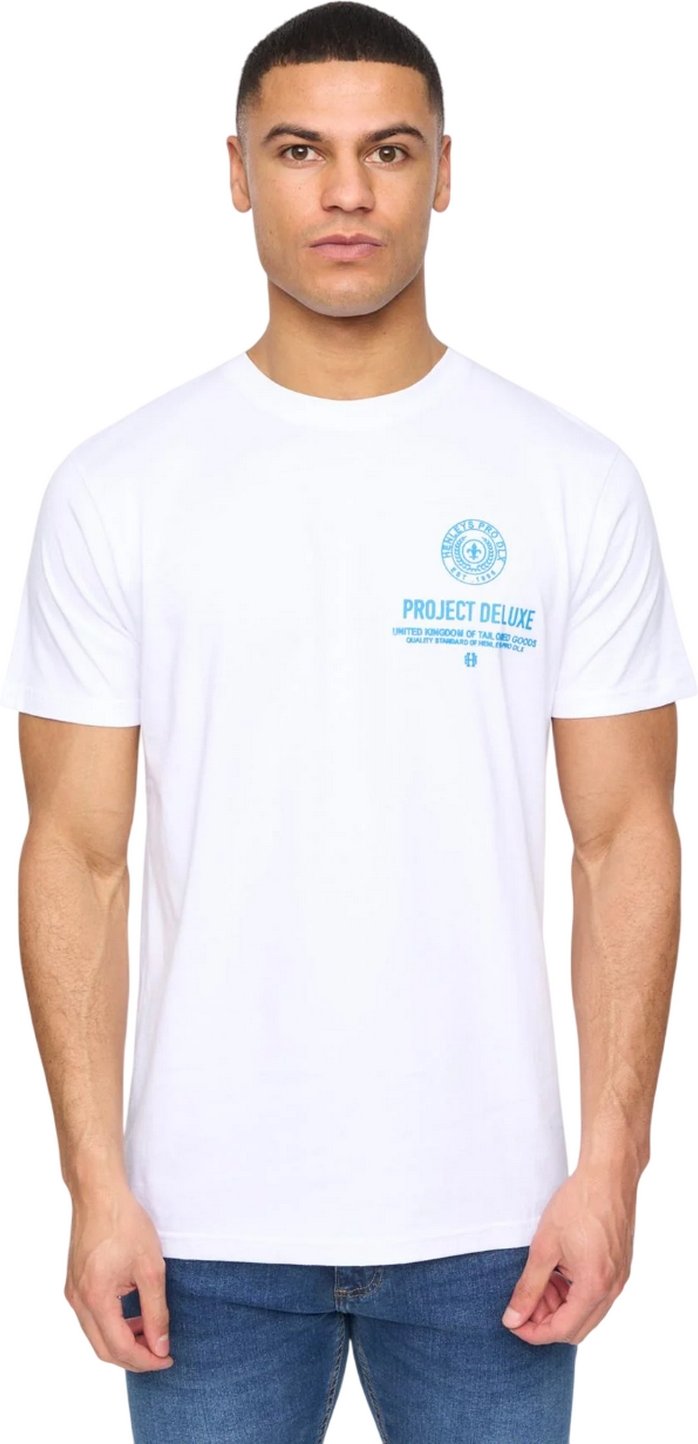 Henleys - "Henstamp" T-Shirt für Herren (Weiß)