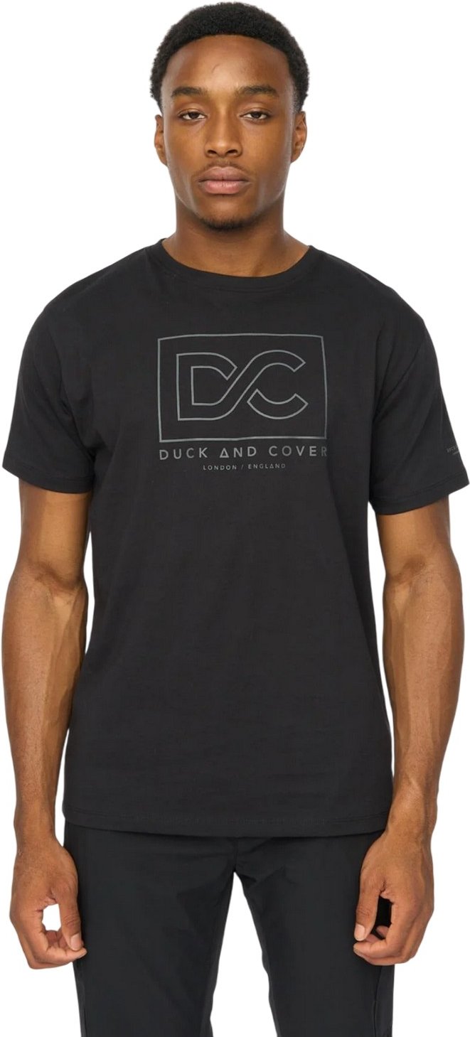 Duck and Cover - "Rampmoore" T-Shirt für Herren (Schwarz)