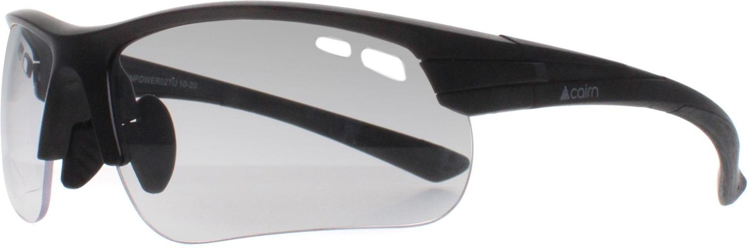 Cairn Sport Unisex Matte Full Black Clear Power