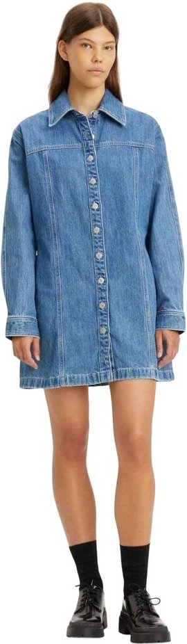 Levis - "Shay" Hemdblusenkleid für Damen (Denim)