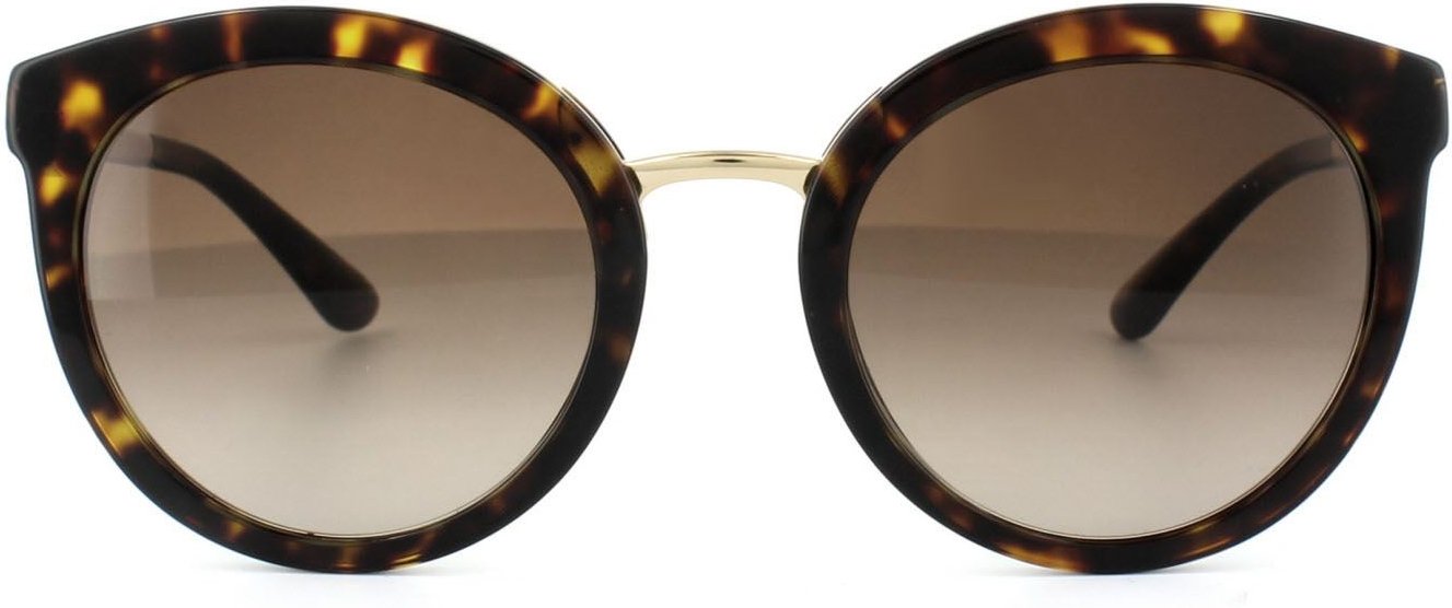 Dolce & Gabbana Sonnenbrille 4268 502/13 Dunkle Havanna Braun Gradient
