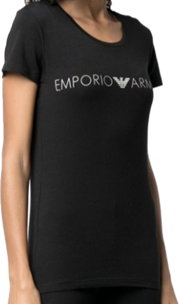T-Shirt Emporio Armani Damen Klassisches Logo