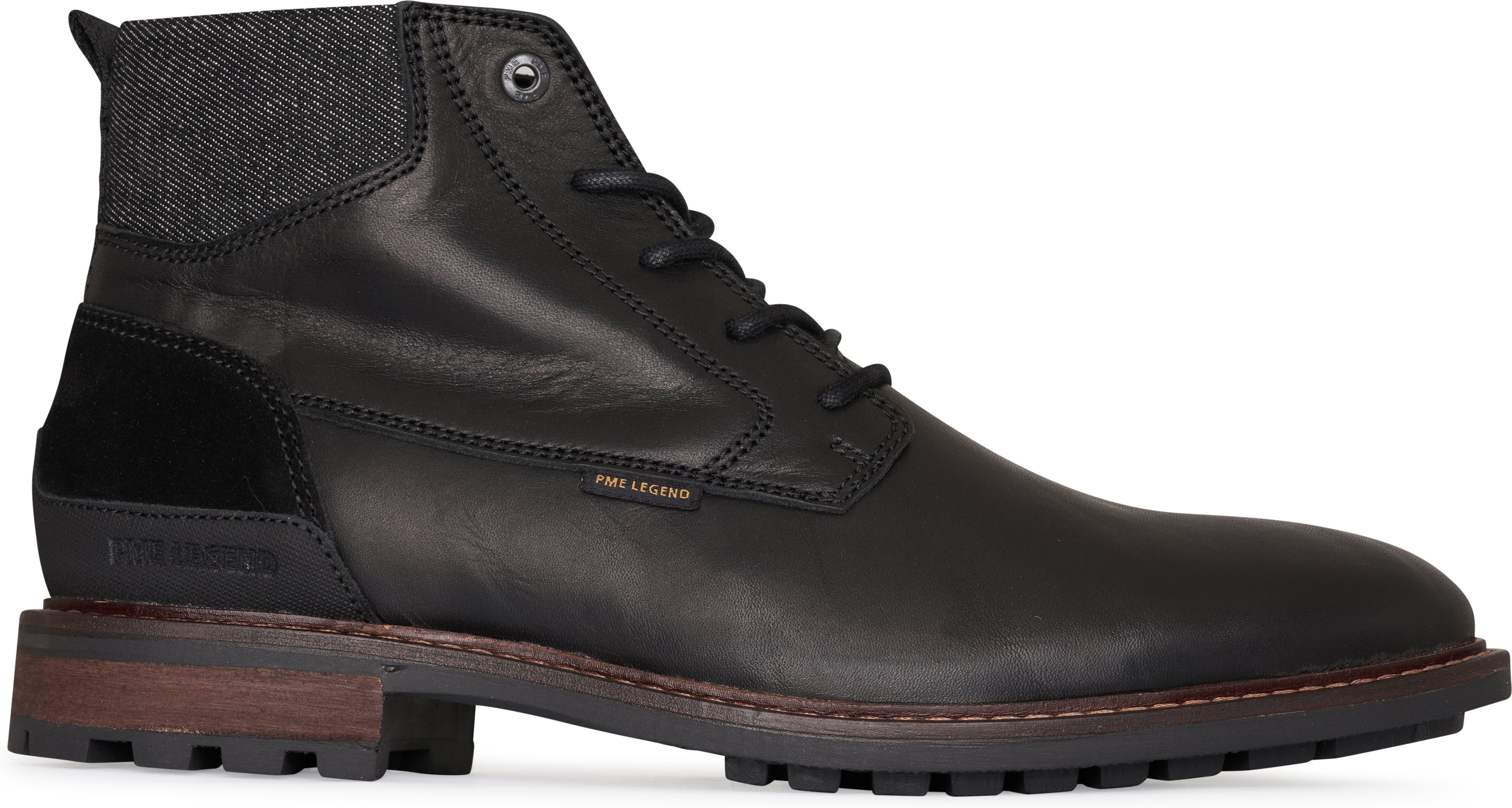 KMU Legend-Schuhe für ihn. Die Schuhe sind aus hochwertigem Leder und Textil gefertigt. Der Sneaker hat eine herausnehmb...