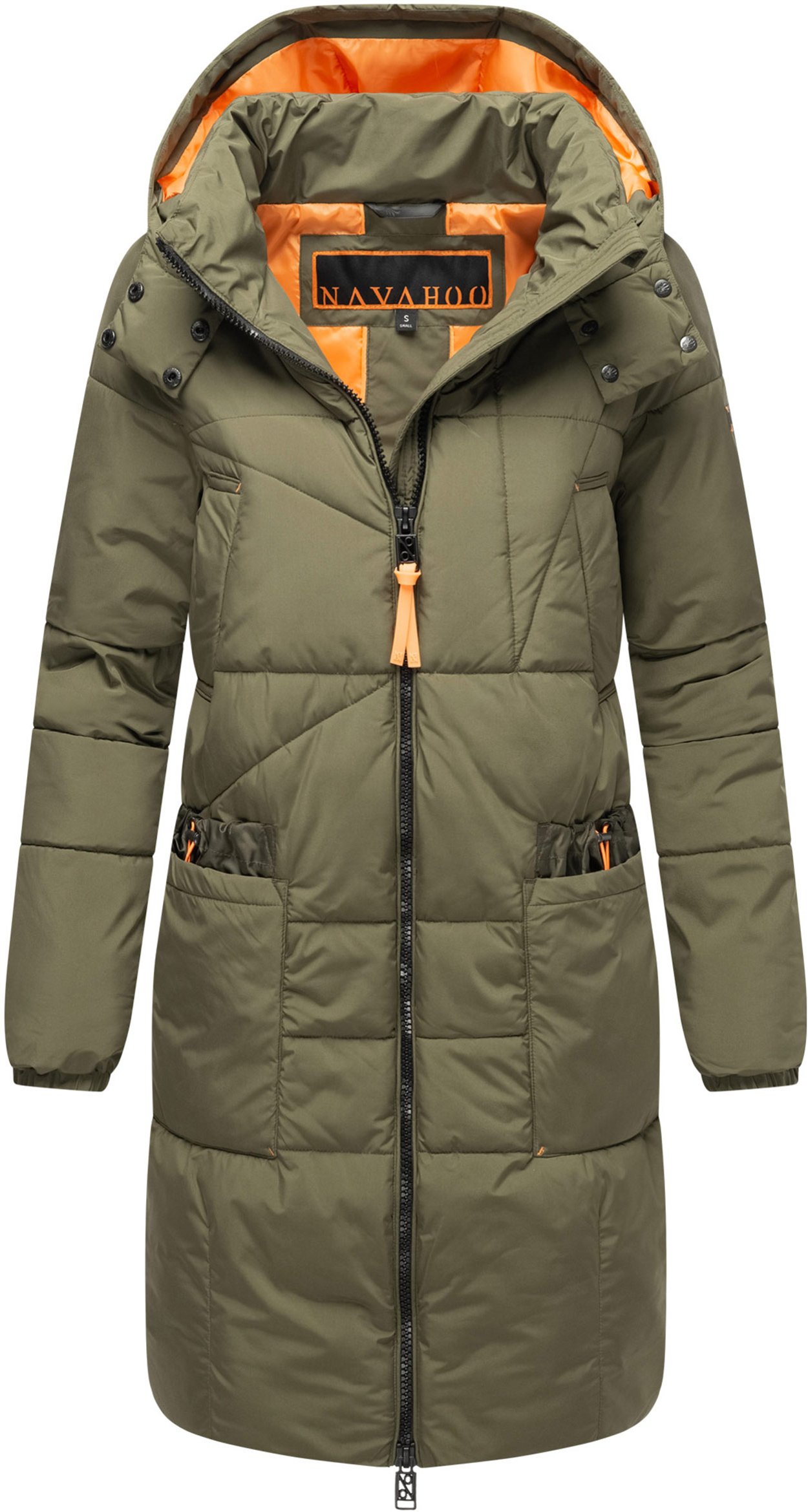 Navahoo Damen Winter Steppmantel Bliblablubb – warm & funktional