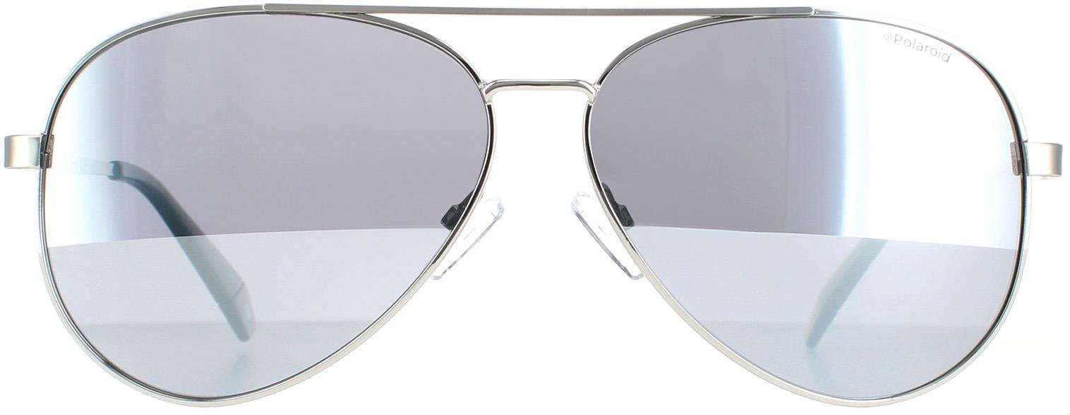 Polaroid Aviator Damen Silber Liebesinsel Silber Spiegel polarisiert PLD 6069/S/X/LI