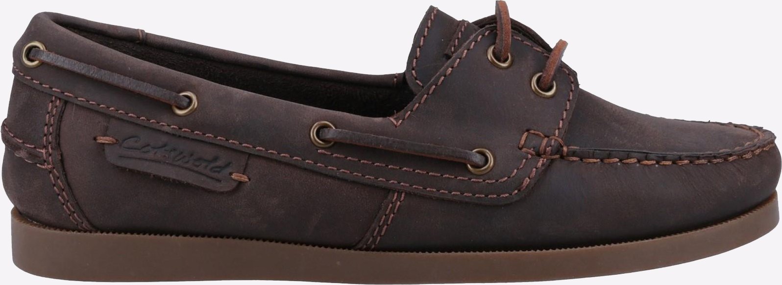Cotswold Bartrim Leder Herren Braune Bootsschuhe