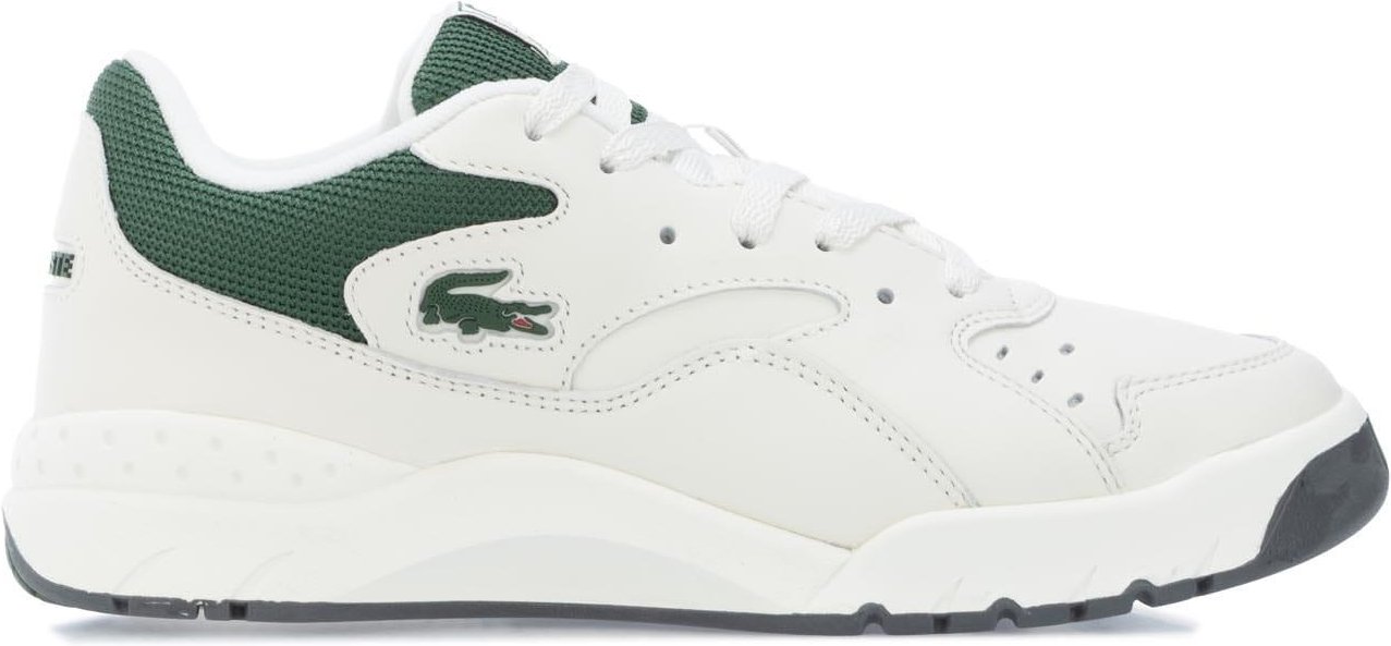 Lacoste - "Aceline" Sneaker für Herren, Leder (Naturweiß)