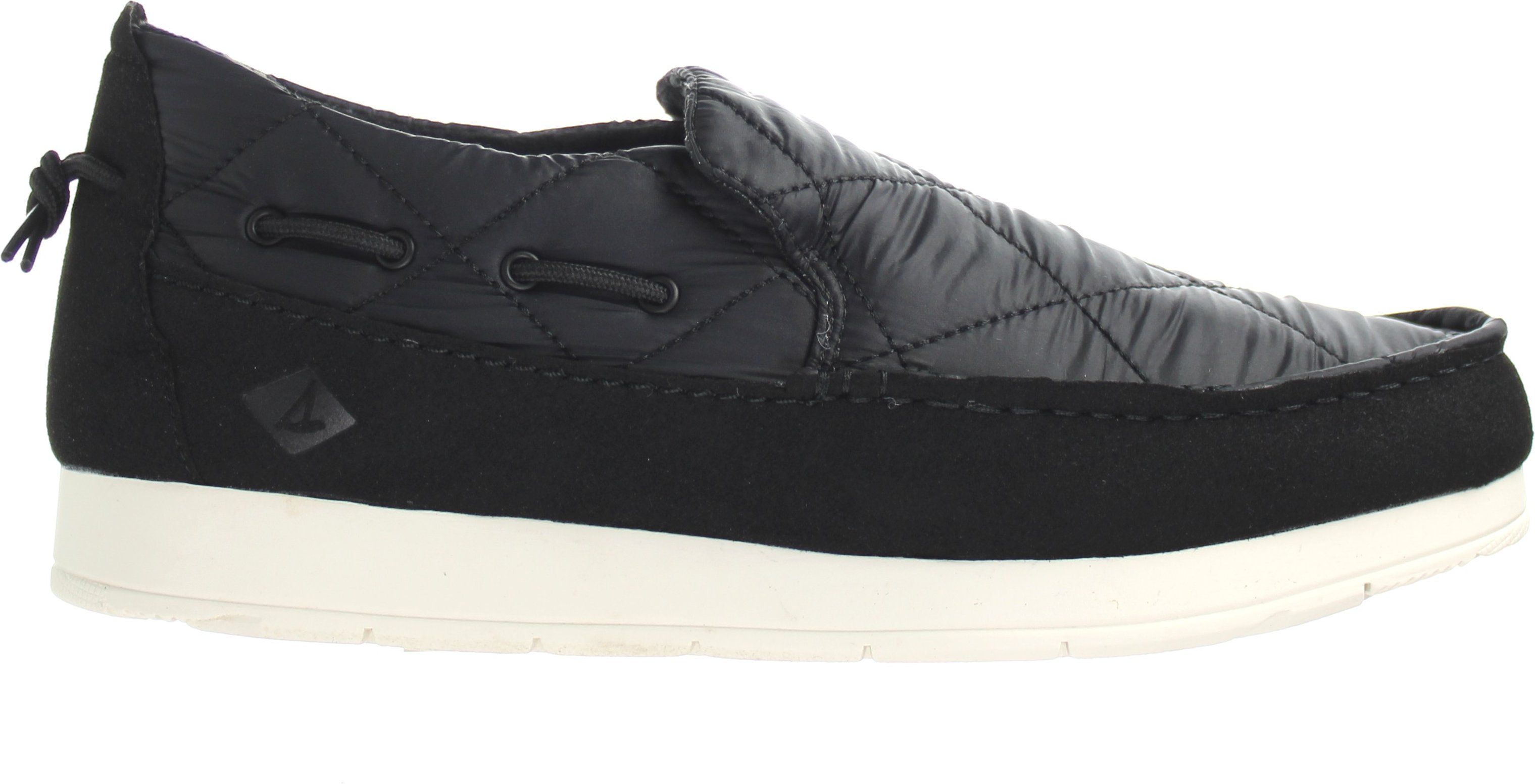 Sperry Moc-Sider Nylon Herren schwarze Schuhe