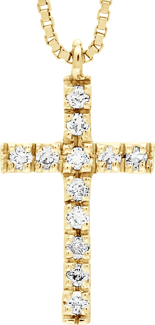 DIADEMA - Halskette mit Diamanten - Gelbgold