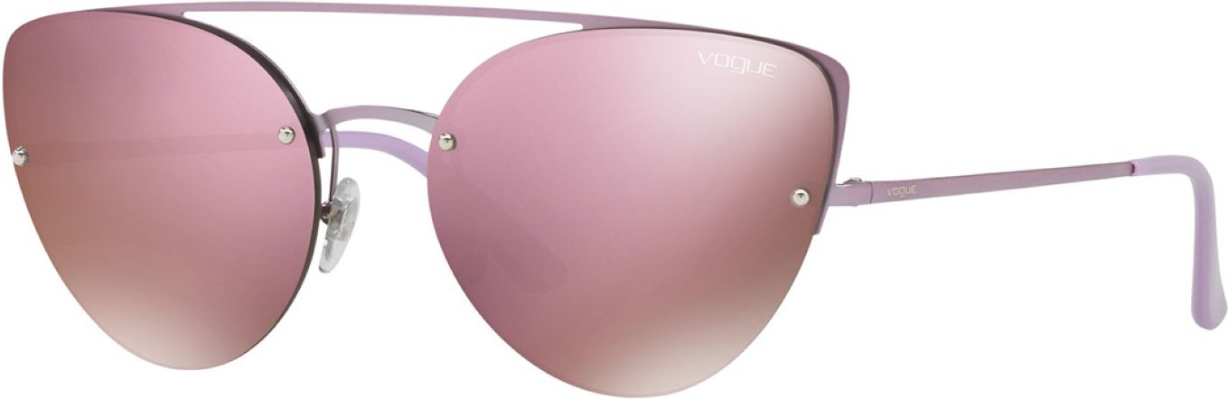 Metall-Sonnenbrille in Form von Katzenaugen VO4074 Frauen