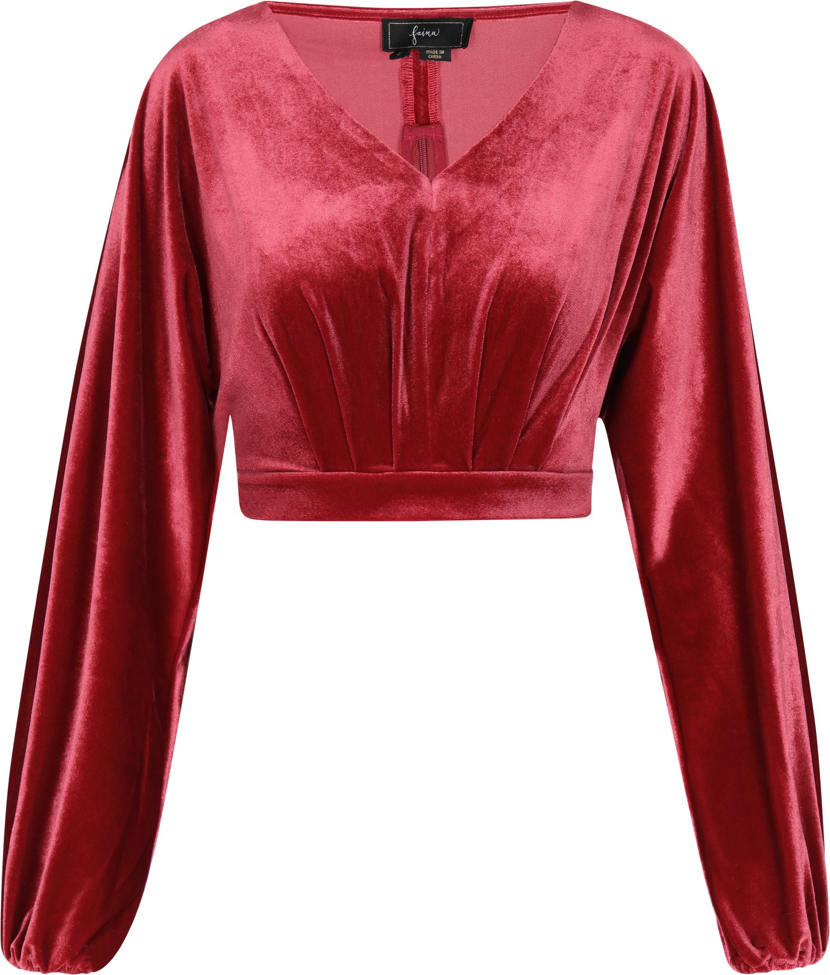 Faina Bluse Damen dunkelrosa