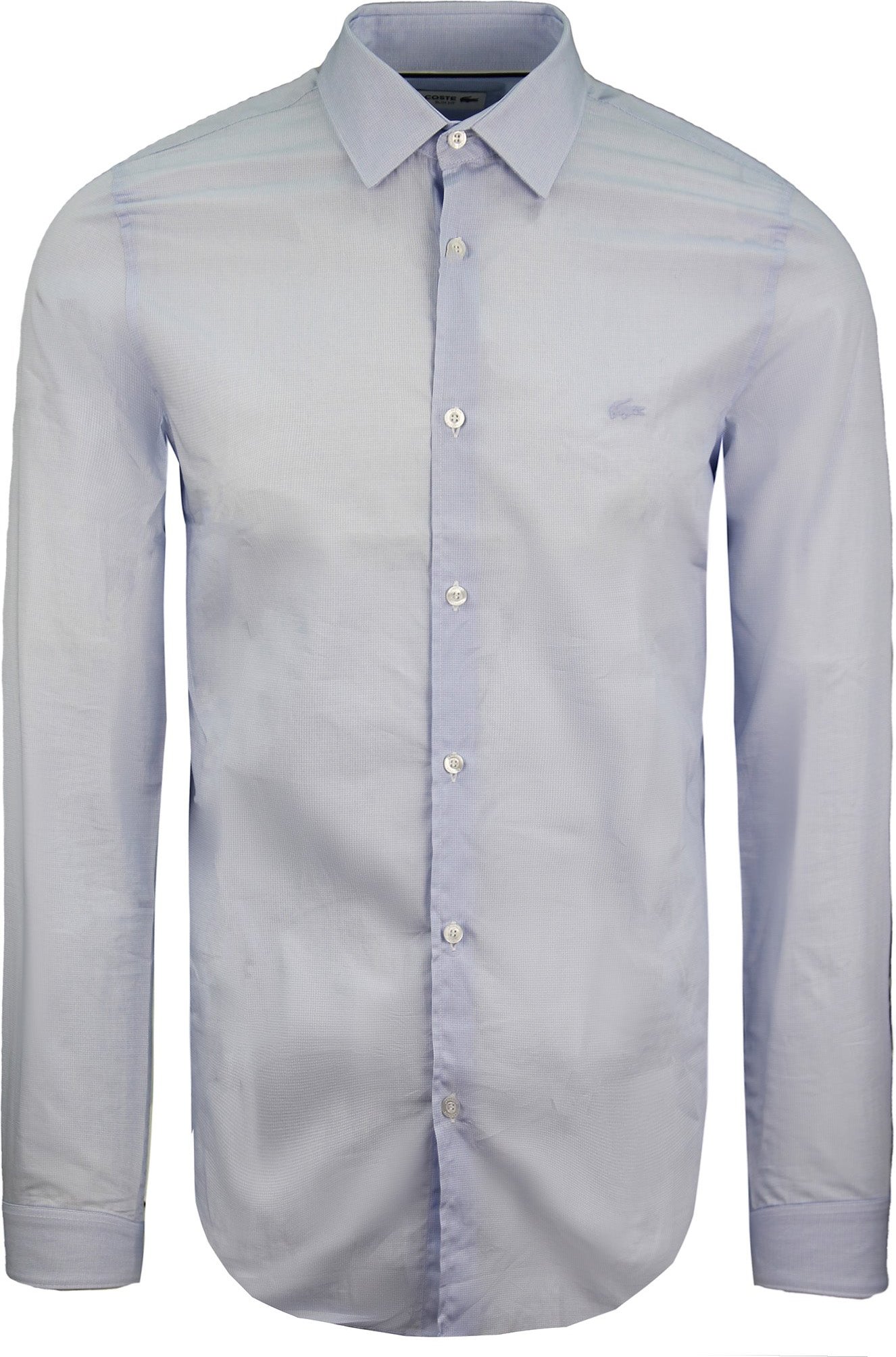 Lacoste Slim Fit Herren Hellblaues Hemd