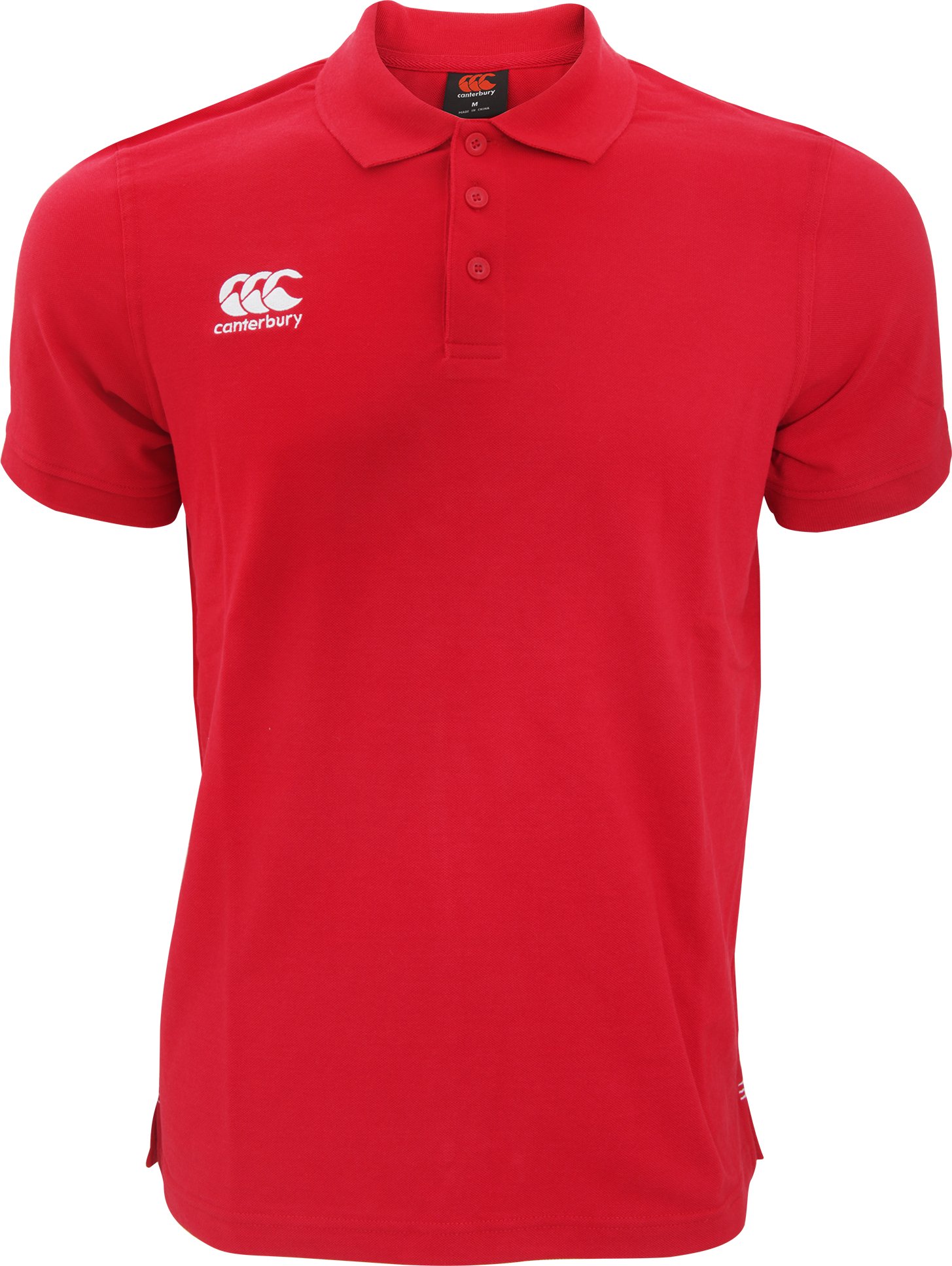 Canterbury Herren Waimak Kurzarm Pique Polo Shirt (Rot)