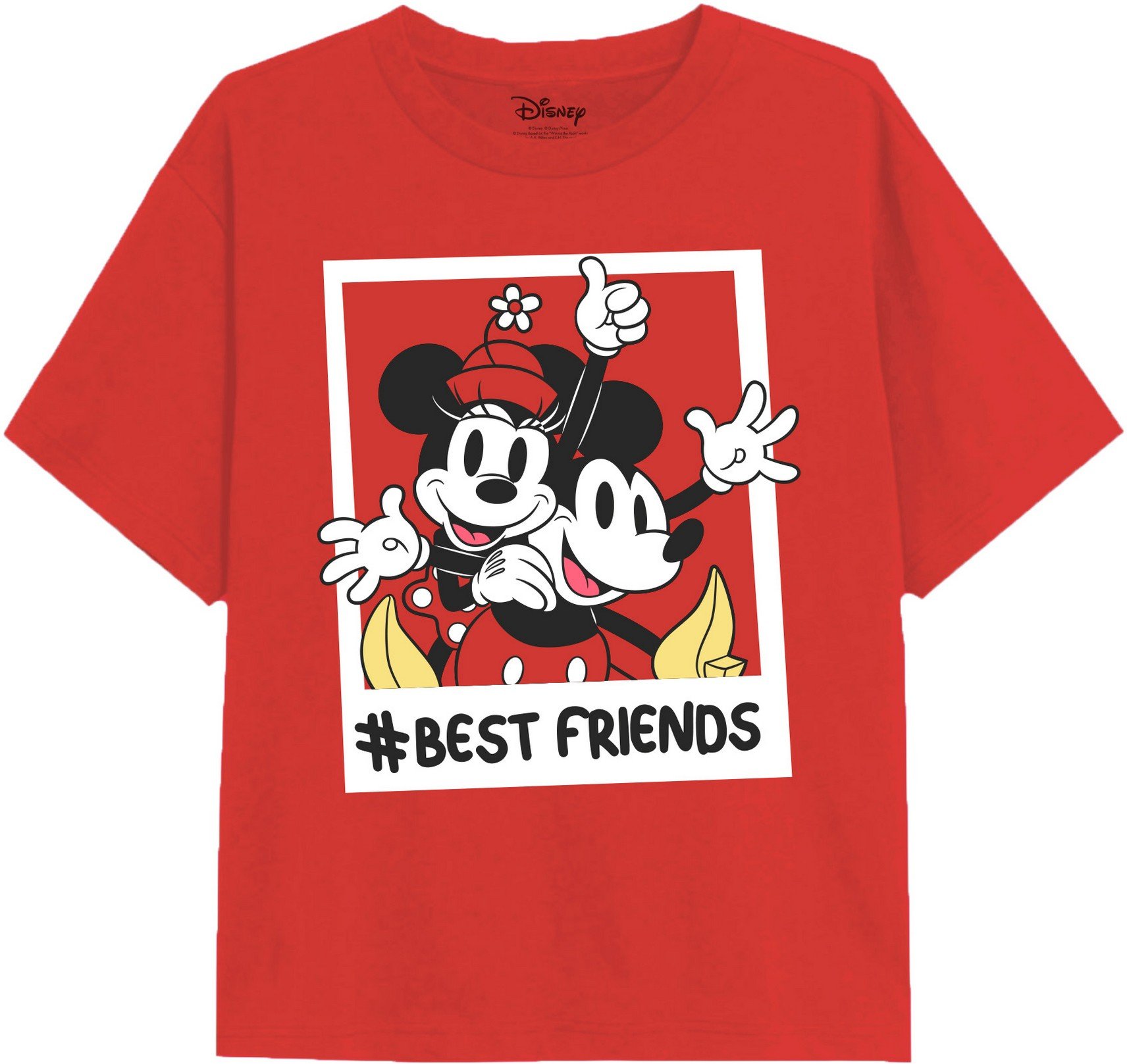 Disney - "Bestfriends" T-Shirt für Mädchen (Rot)