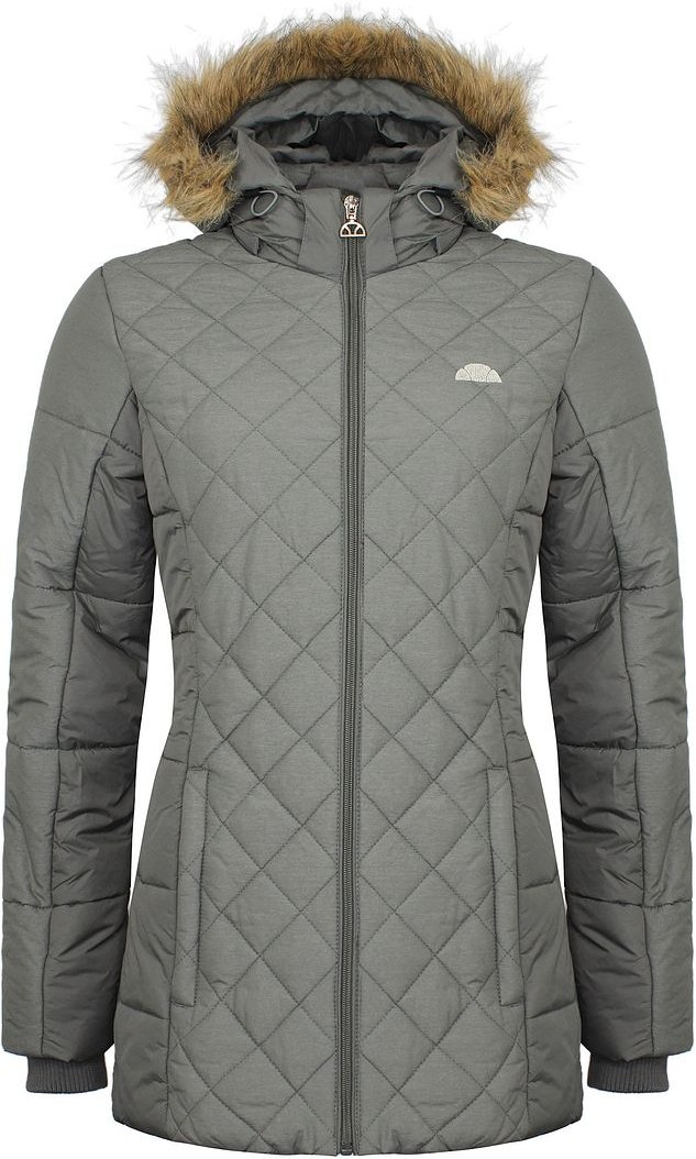 Ellesse Womens Dark Grey Kapuzenmantel