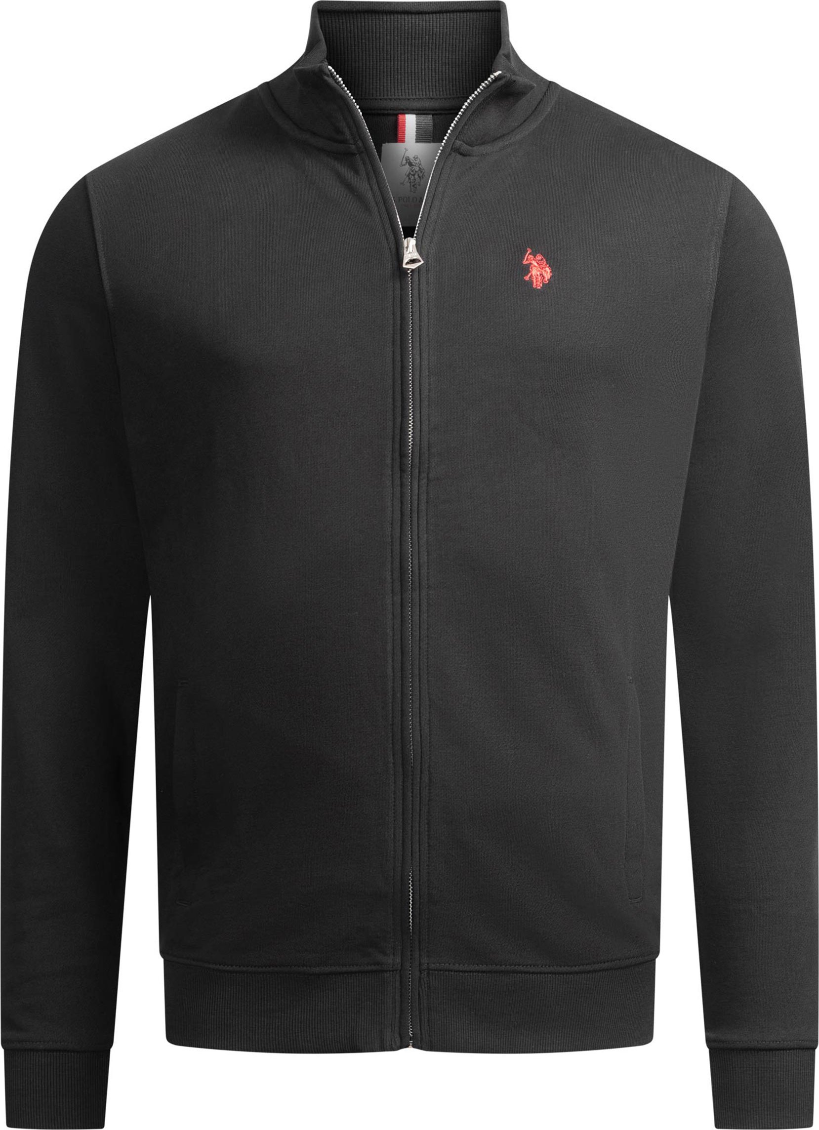 U.S. POLO ASSN. Herren Sweatjacke USKiian aus Baumwolle mit Reißverschluss