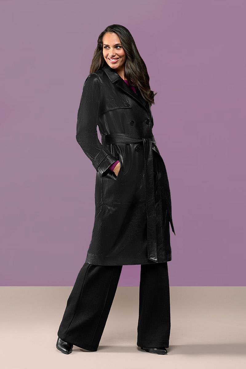 Lyana Lederjacke Schwarz