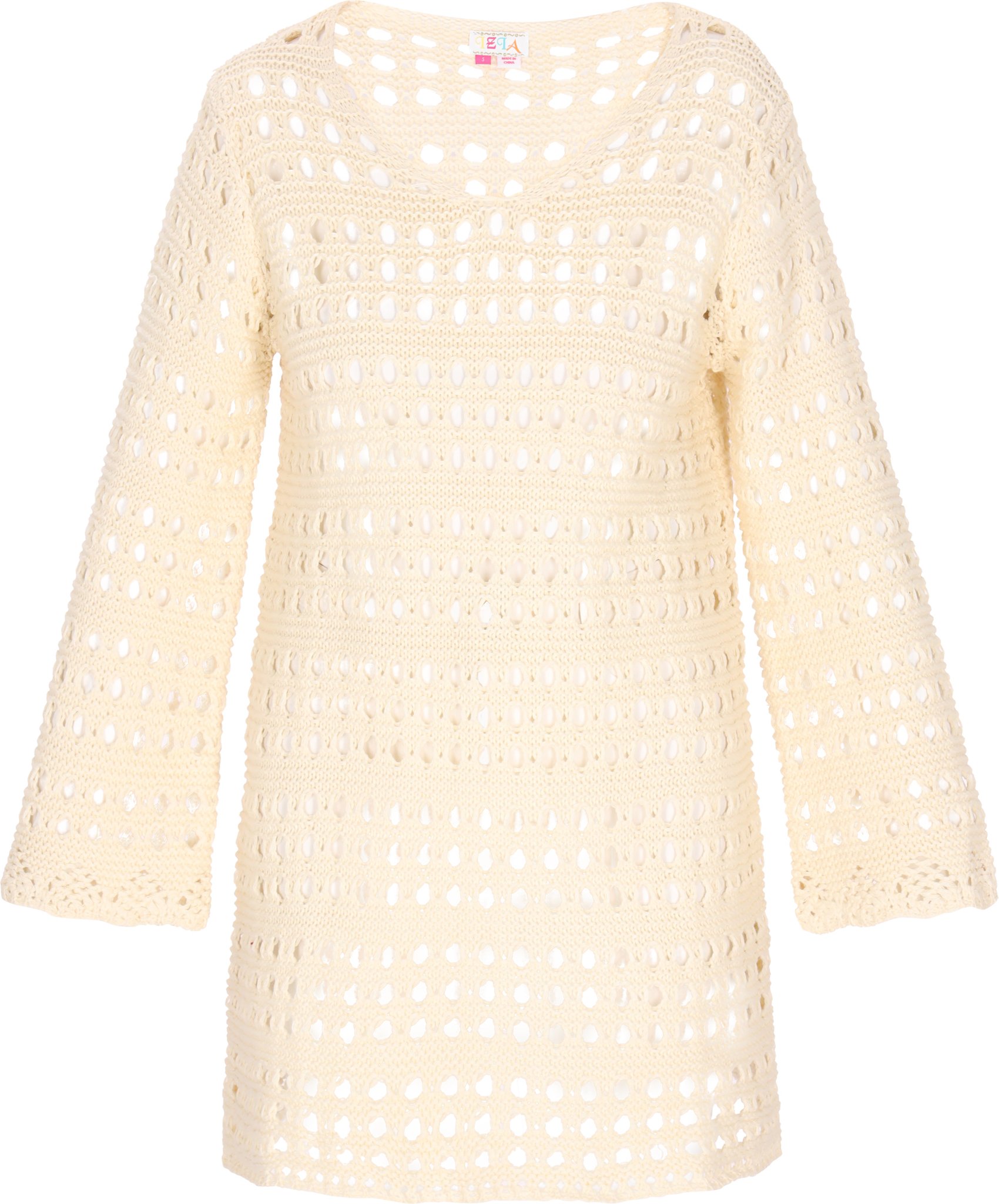 IZIA Kleid Frauen Creme