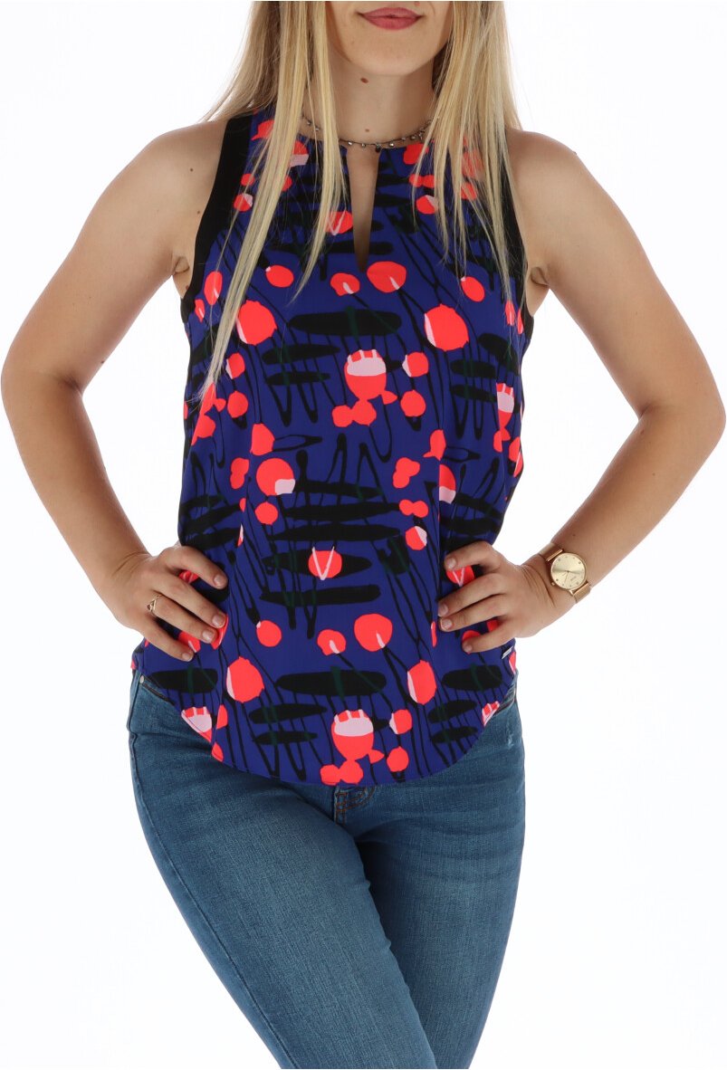 Armani Exchange Damen Blaues Top