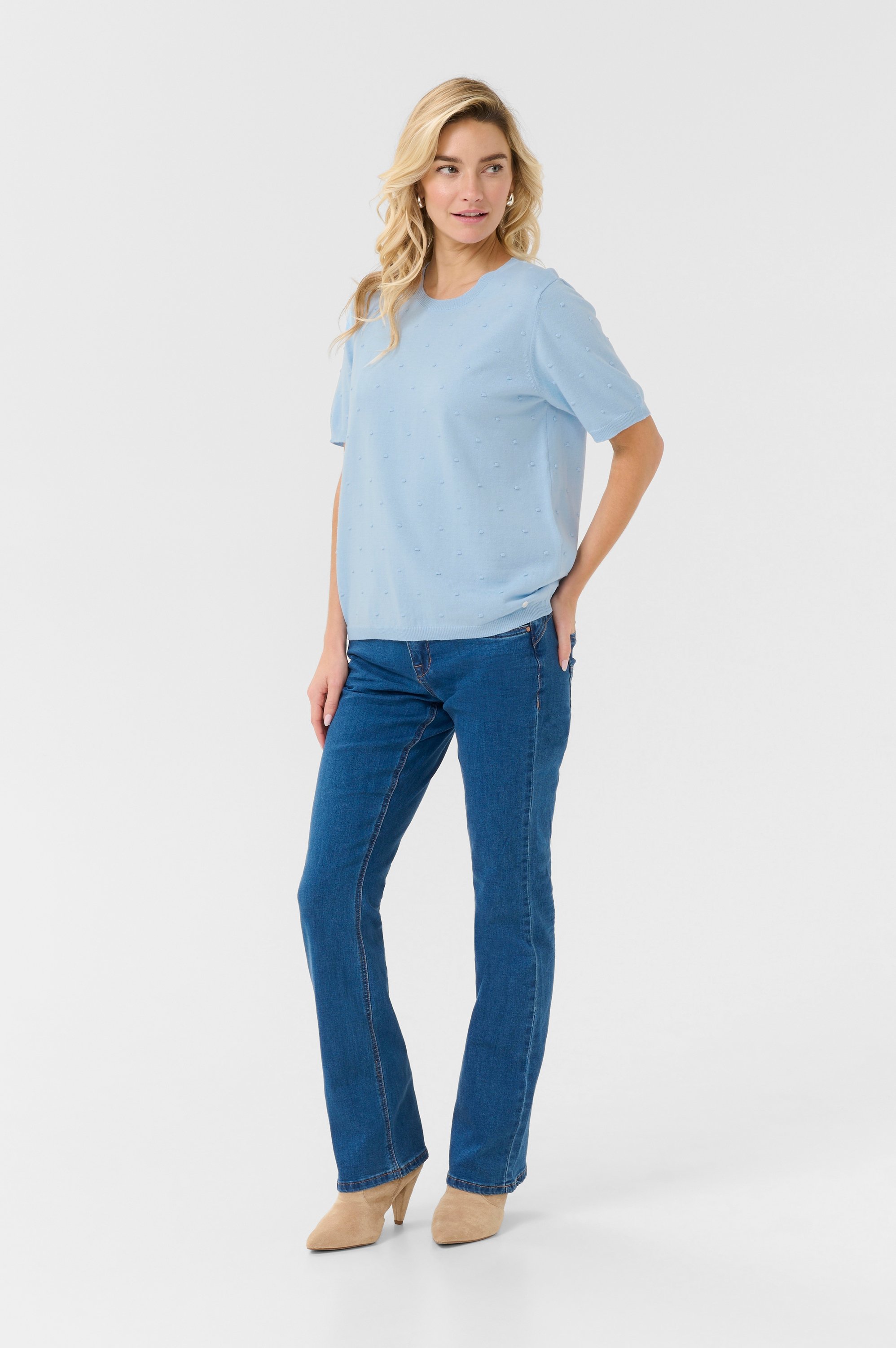 Strickpullover Straight fit blue