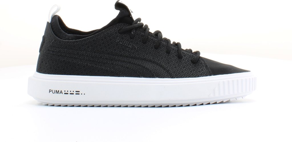 Puma Breaker Mesh Black Textile Mens Schnürungstrainer 369193 01