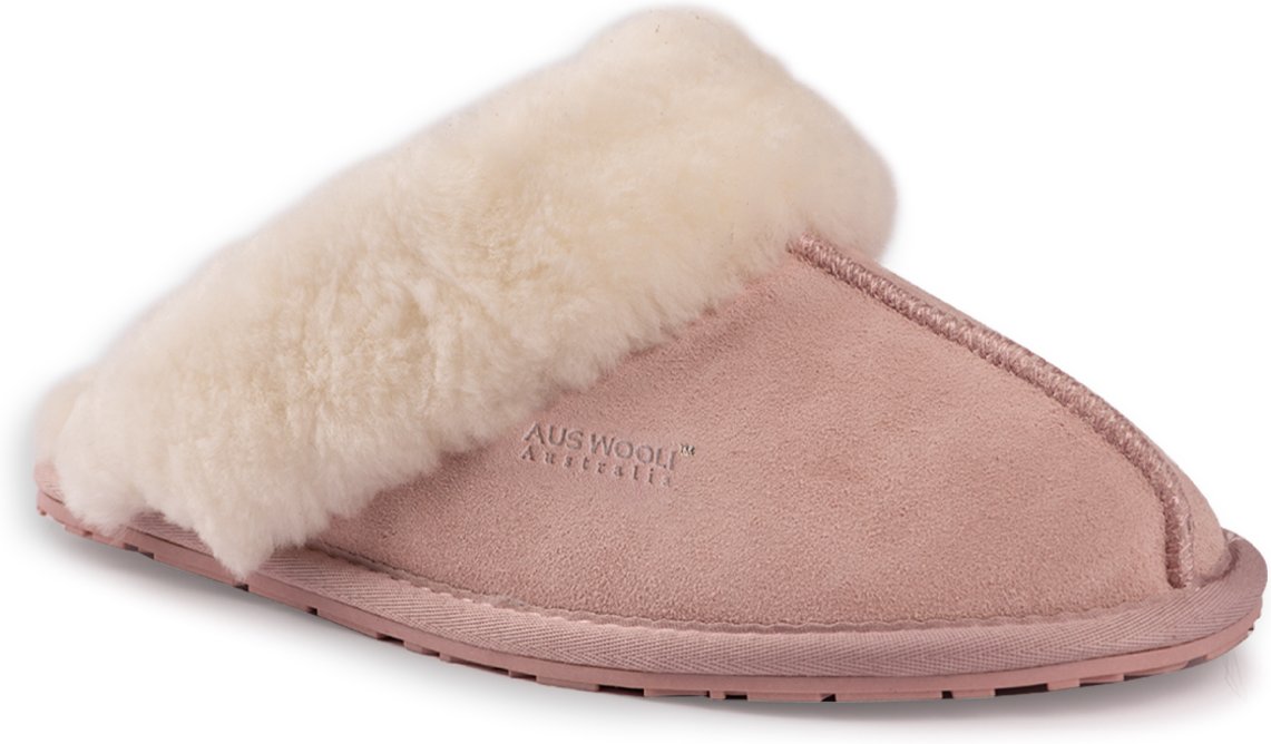Aus Wooli Australia Unisex Schafsfell Wolle Shelley Hausschuhe