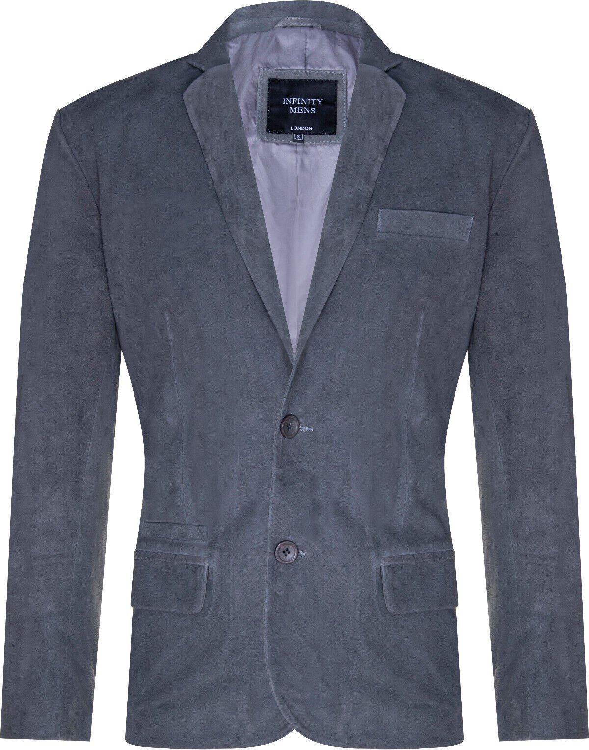 Blazer, Wildlederjacke, weicher italienischer Ledermantel