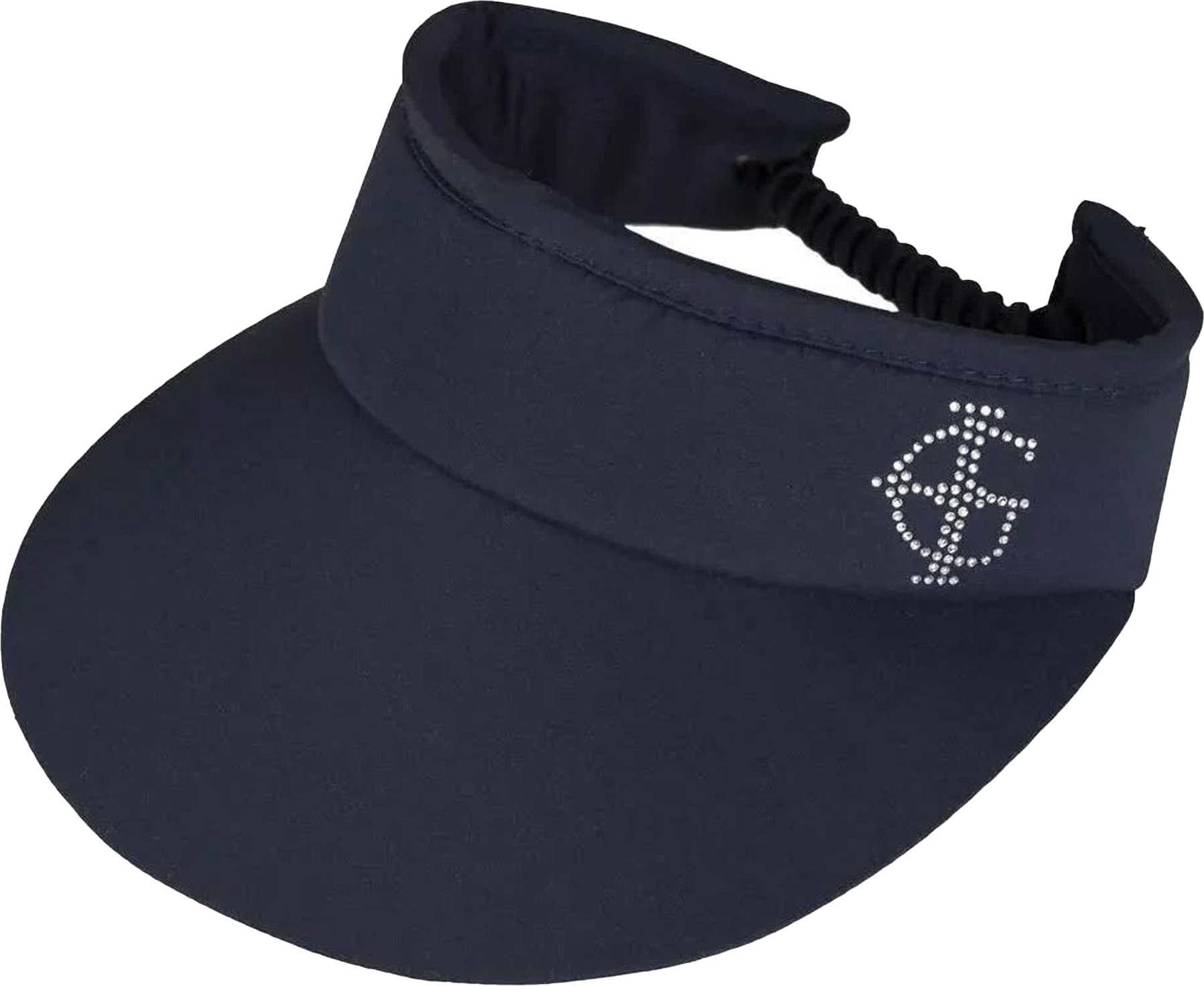 Island Green - Sonnenblende Logo für Damen - Emblem (Marineblau)