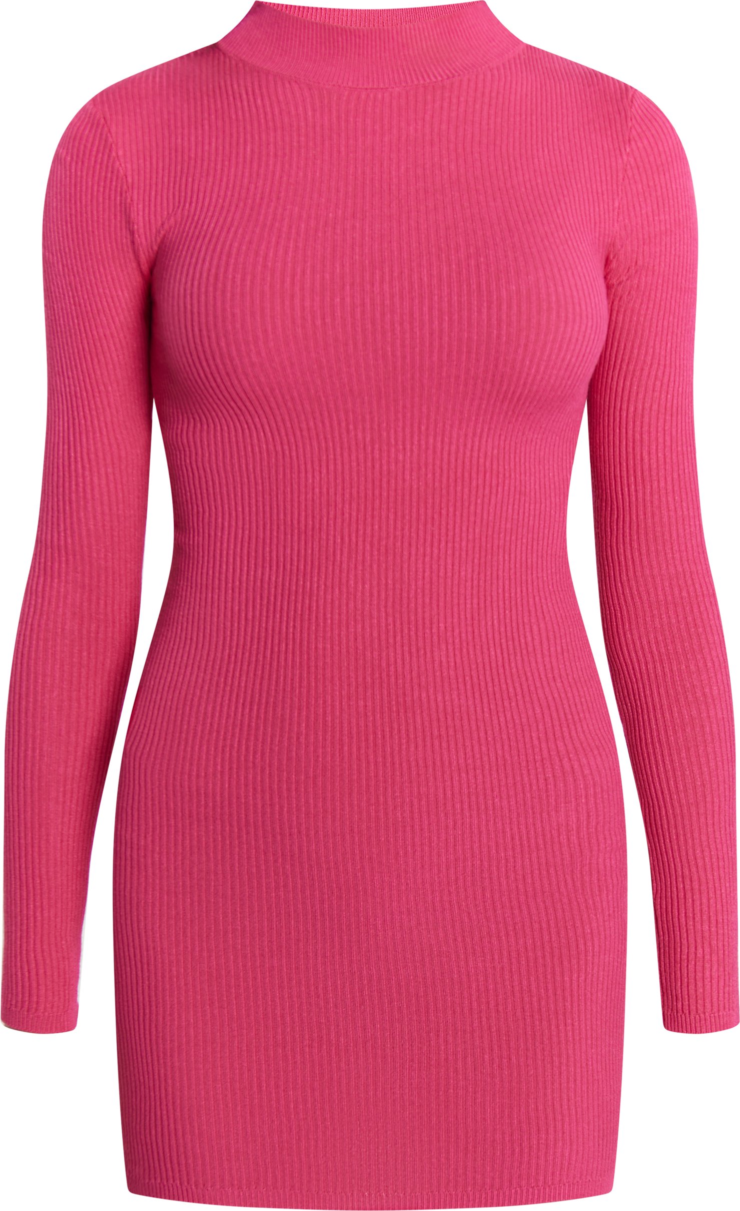 Mymo Strickkleid mini Damen Rosa