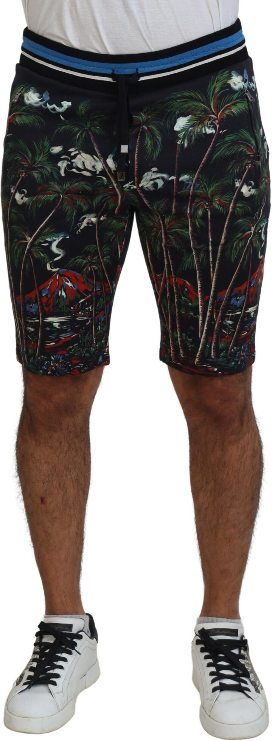 Tropische Druckshorts Sommerstil