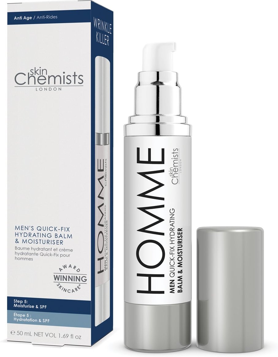 skinChemists Men's Quick Fix Hydrating Balm & Moisturizer 50ml