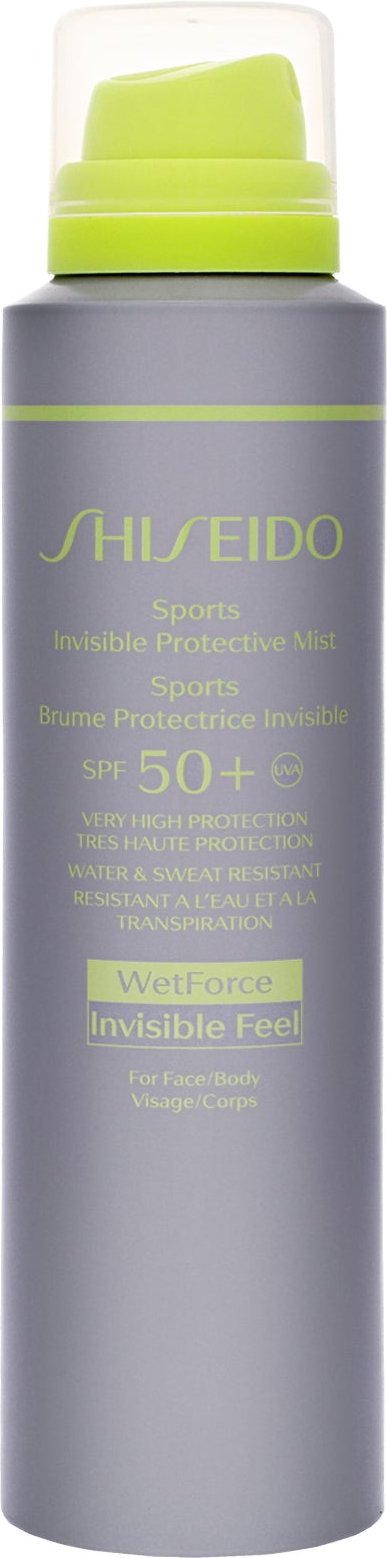 Shiseido SPF50+ Sport Unsichtbares Schutzspray - Ultimativer Sonnenschutz