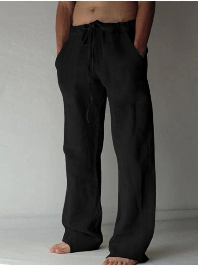 Thumbnail - Herren Plus-Size Bequeme Hose mit Kordelzug