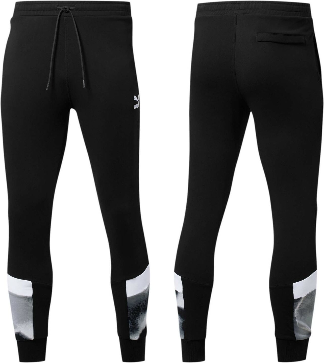 Puma Cloud Pack MCS Track -Anzug Bottoms Joggers Hosen Schwarze Herren 596336 01