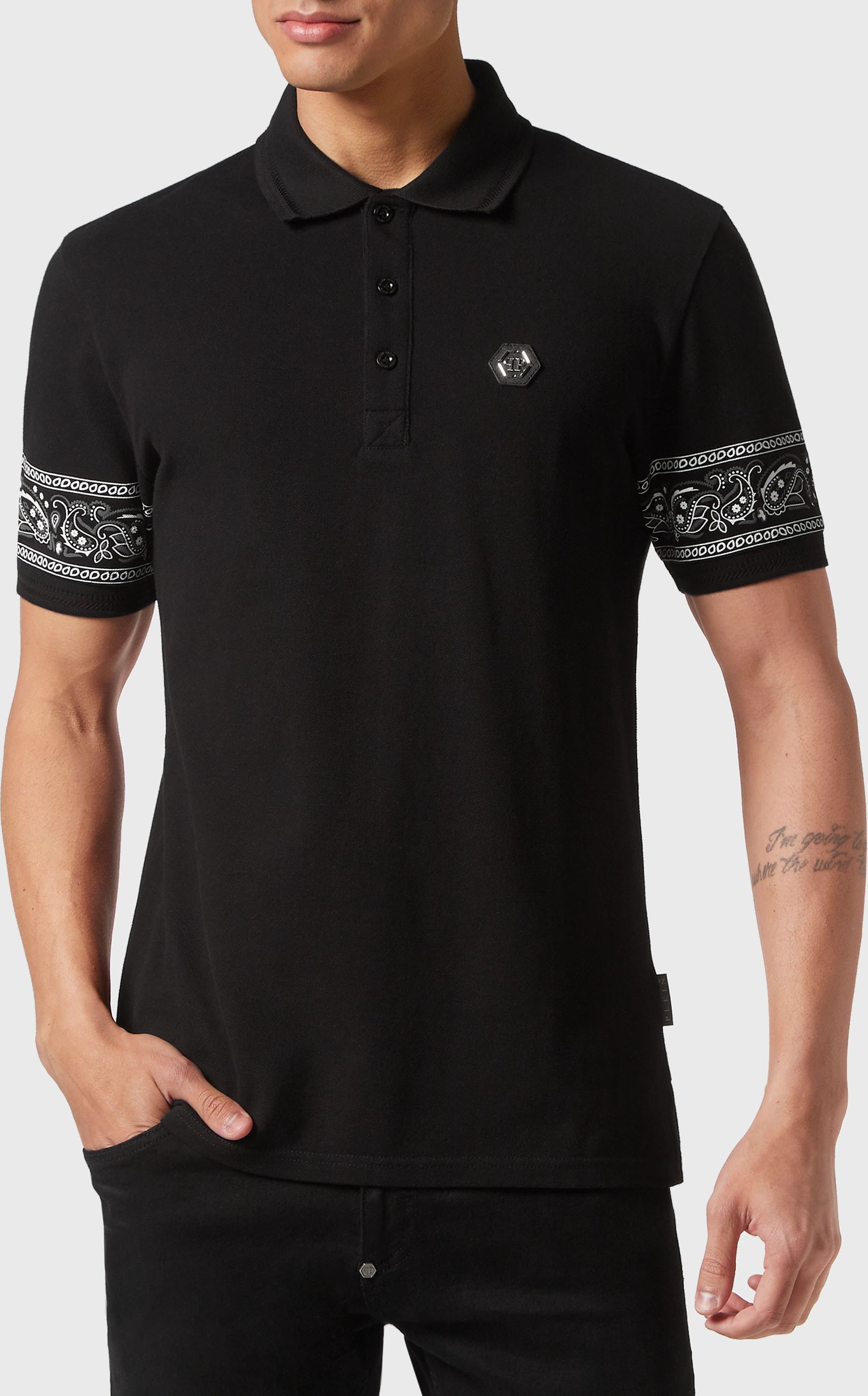 Poloshirt Paisley