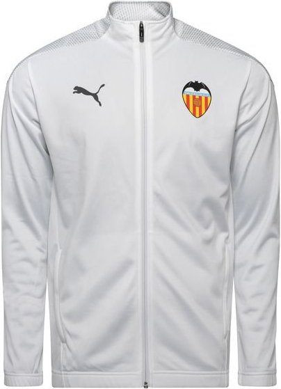 Puma Valencia CF Mens White Stadium Jacke