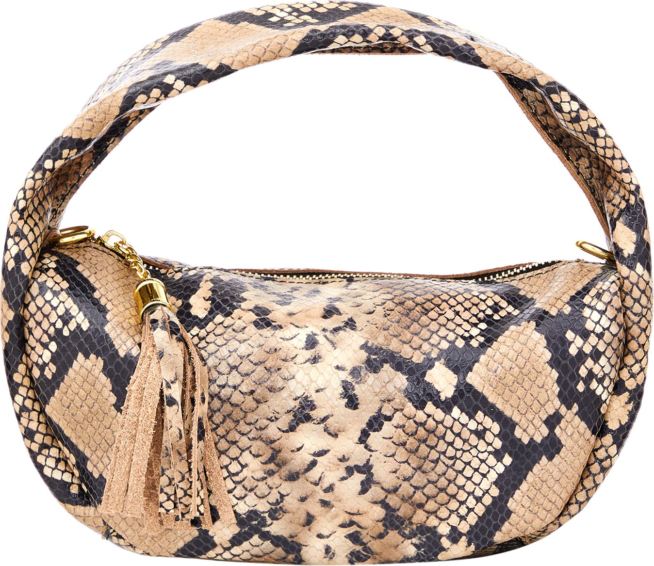 Faina Schultertaschen Damen Khaki-Melange