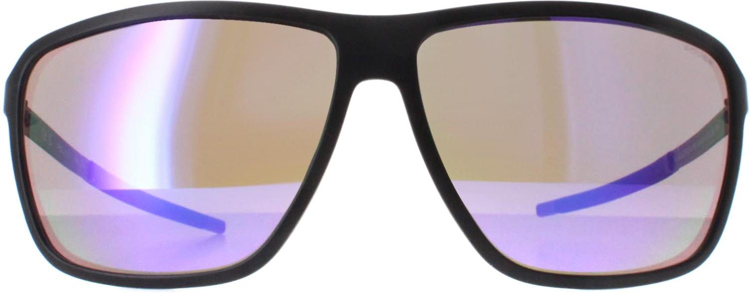 Police SPLL15 Solstice 4 U28Z matte schwarze braune Spiegel violette Sonnenbrille