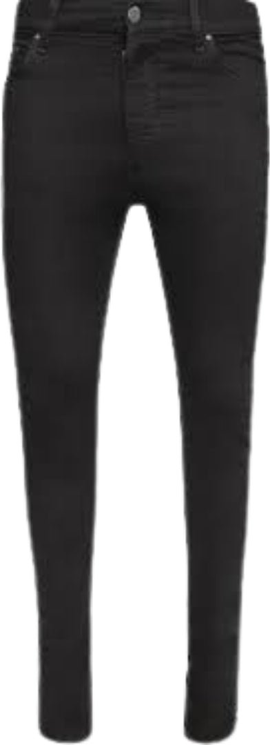 Amiri Slim Fit MA Track Black Od Denim Jeans