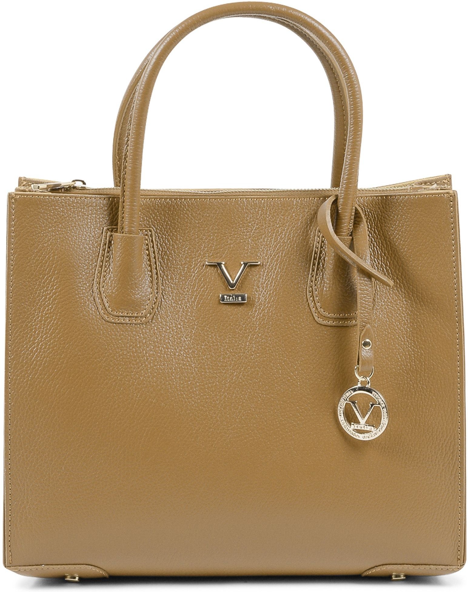 V Italia Damenhandtasche BE10275 52 Dollaro Caramello