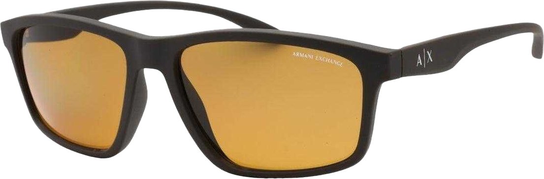 Armani Exchange - Sonnenbrille, Kunststoff (Braun/Dunkelbraun)