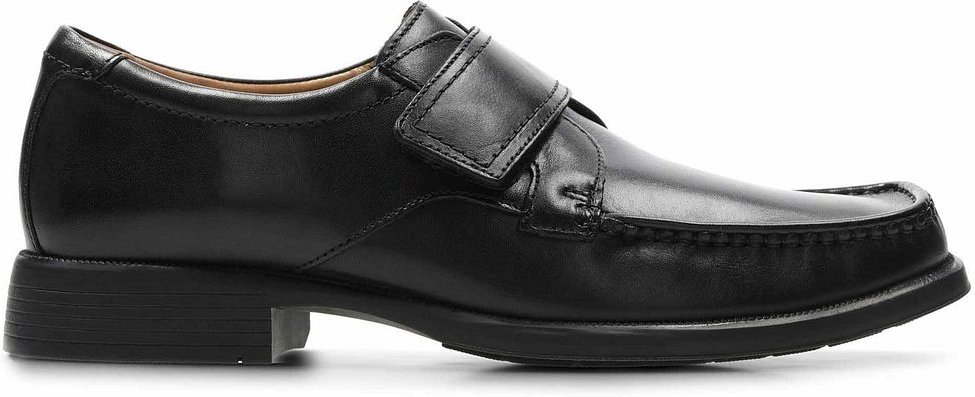 Clarks Huckley Roll Mens Black Schuhe
