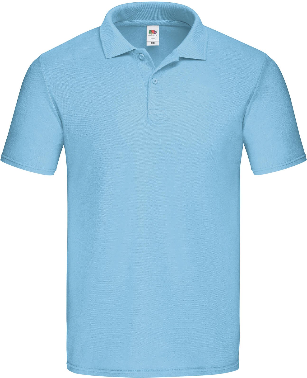 Fruit Of The Loom Herren Original Polo Shirt (Himmelblau)