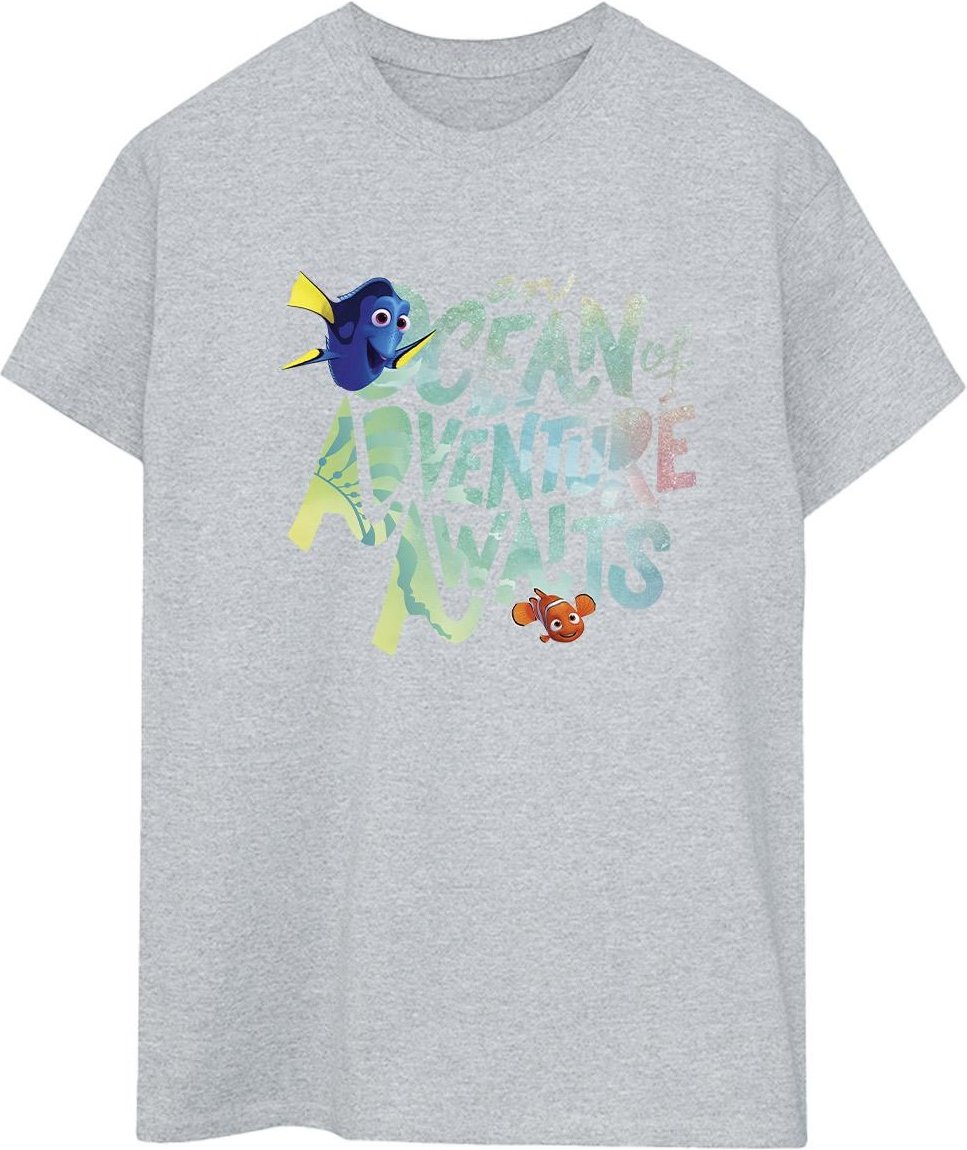 Disney - "Finding Dory Ocean Of Adventure" T-Shirt für Damen (Grau)