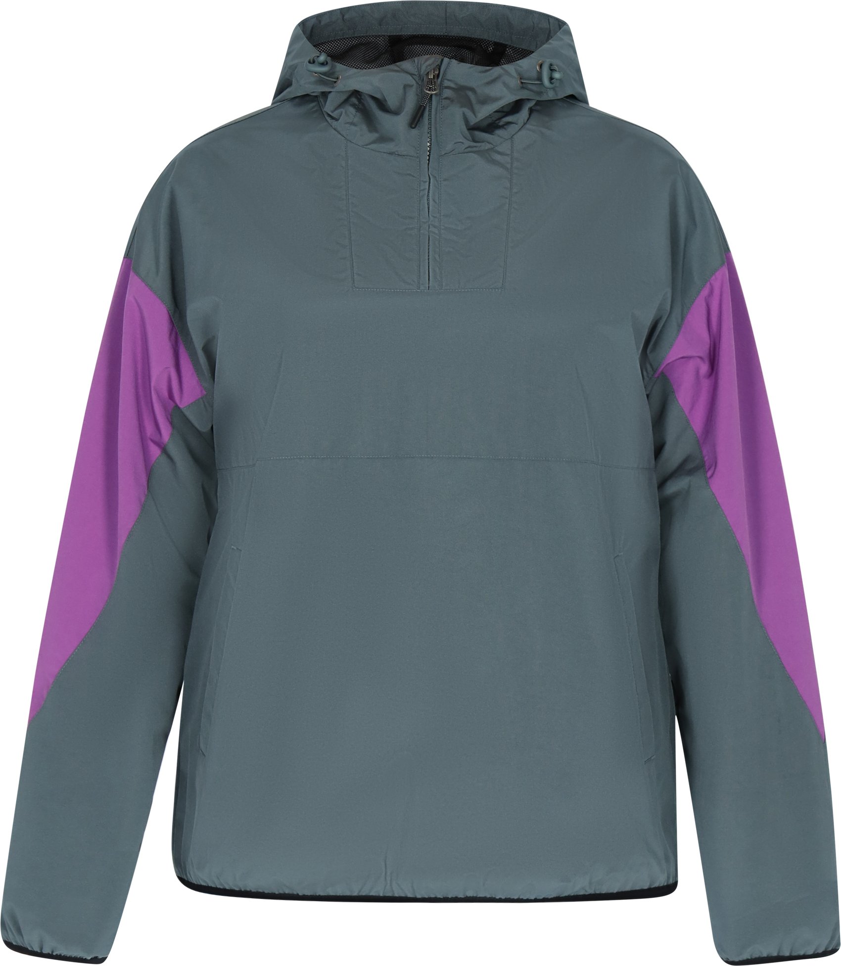 Mymo Jacke Frauen Graublau Colorblock