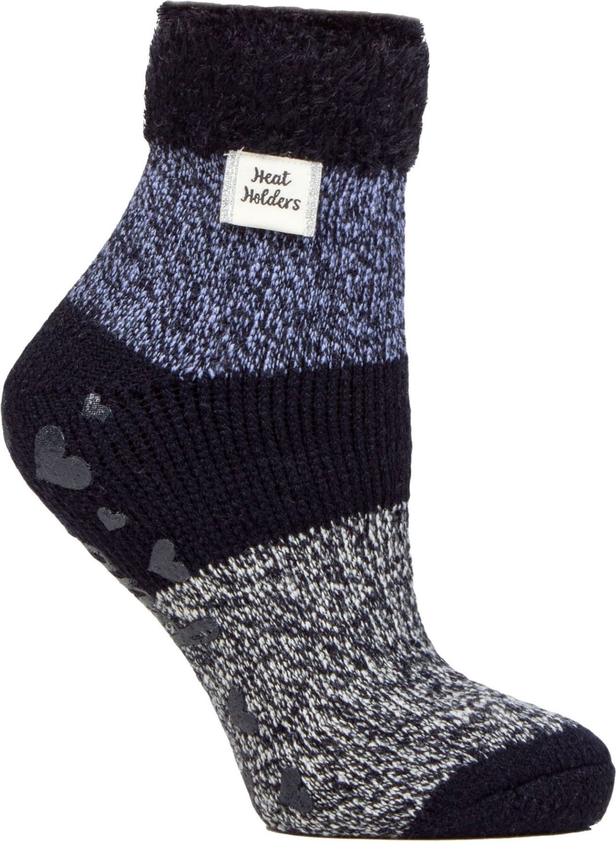 Damen kuschelige, flauschige Bett-Socken mit Federkragen