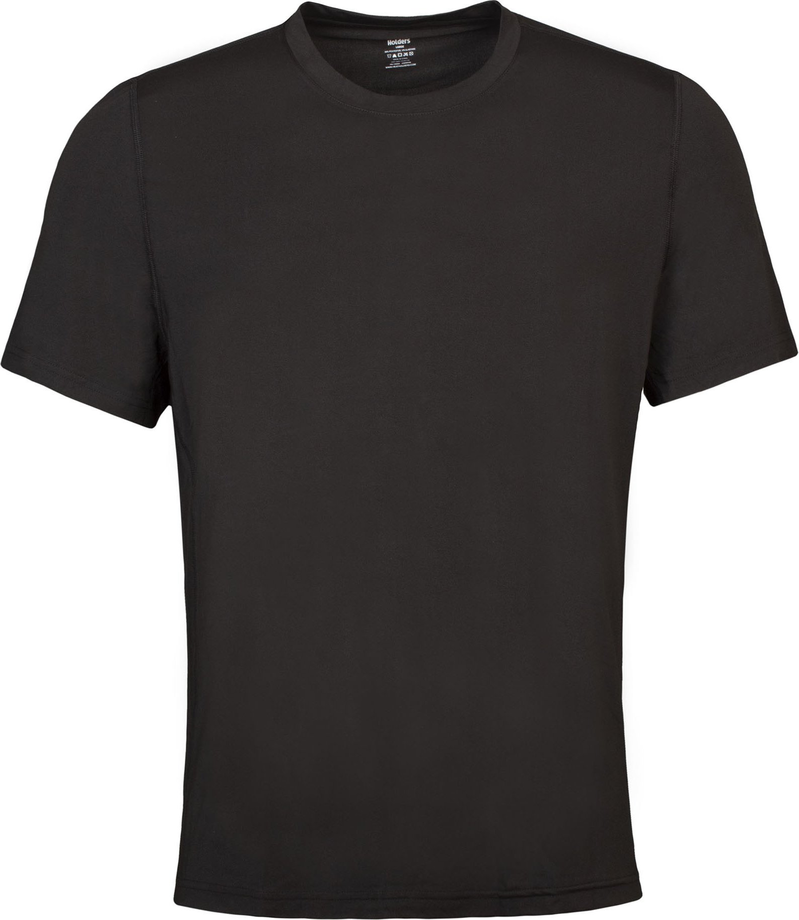 Herren-Thermo-T-Shirt für den Winter | Wärmespeicher | Atmungsaktive Thermal Short Sleeve T Shirt - Schwarz