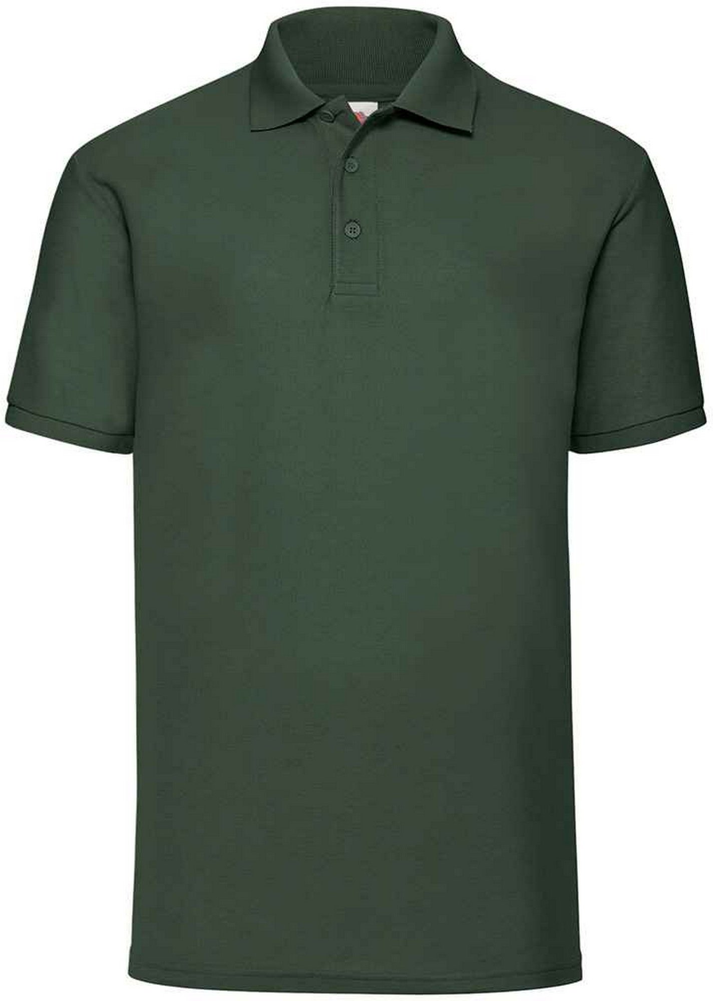 Fruit of the Loom - Poloshirt für Herren (Flaschengrün)