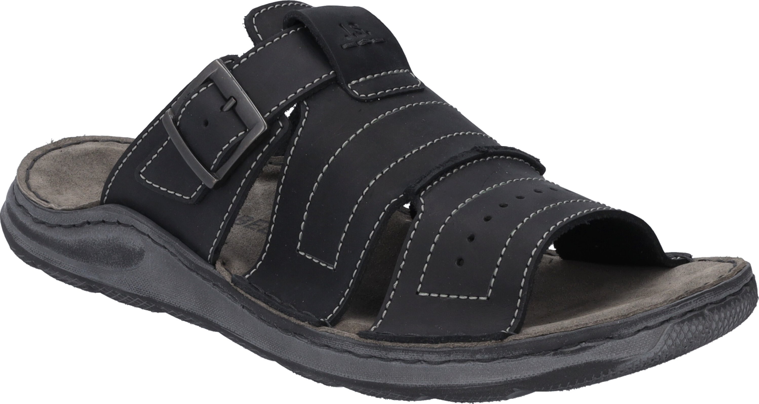 JOSEF SEIBEL Herren Sandale Maverick 14 in schwarz