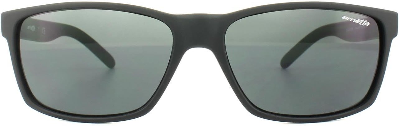 Arnette Lunettes De Soleil Slickster 4185 447/87 Gris En Caoutchouc Noir